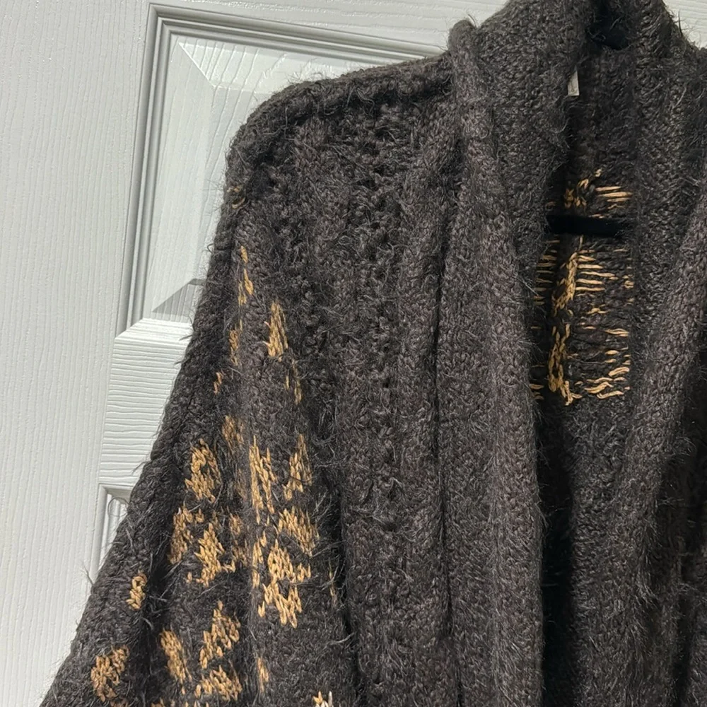 Free People Cable Mix Cardigan - Picture 7 of 13